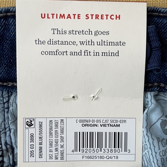 NWT / Super Skinny Ultimate Stretch Kids Jeans 10 - Picture 6 of 6